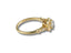 Eternal Embrace Engagement Ring with halo design and eternal love diamond centerpiece
