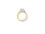 Eternal Halo Engagement Ring featuring an oval diamond and delicate halo setting
