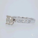 Eternal Love 18k White Gold Ring with 1.35ct Diamond in Greater Boston Area