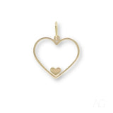 Elegant eternal love pendant with heartfelt glint heart design