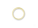 Gold eternal wave wedding band with channel-set diamonds