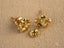 Gold floral elegance earrings with 0.06ct diamond flower stud for sophisticated jewelry lovers