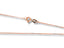 Art gold jewelry gold box chain necklace with spring ring clasp in 18k solid gold