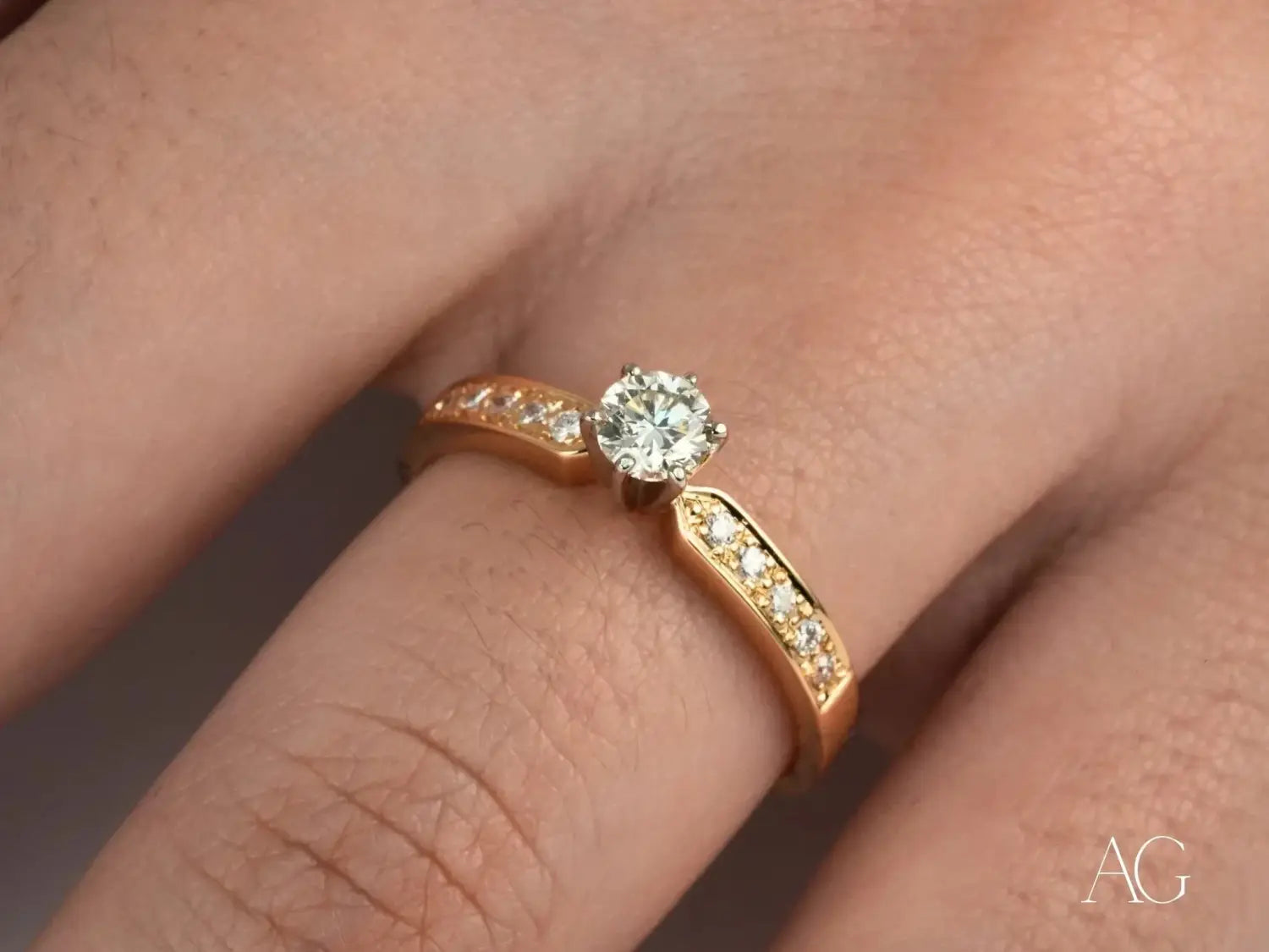 Golden Promise Engagement Ring