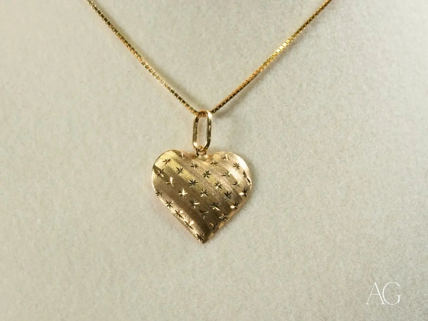 Golden Heart Pendant