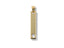 Polished 18k solid gold rectangular pendant with heart cut-out, ideal for art gold jewelry