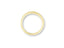 Golden Cascade wedding band featuring a thin gold eternity ring with small diamonds and comfort fit design