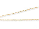 Delicate 18k yellow gold basic link chain strands in art gold jewelry