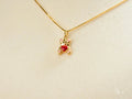 Golden Cub Bear Pendant