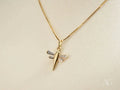 Golden Dragonfly Pendant