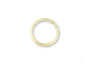 Golden Fortress Wedding Band: gold eternity ring with channel-set diamonds