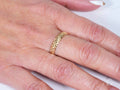 Golden Grace: 18k Aparador Ring