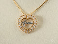 Golden Grace: Jesus Pendant