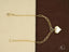 Golden Heart Elegance bracelet featuring heart charm and paperclip chain in 18k solid gold