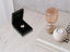 Gold heart-shaped pendant in a black velvet-lined box, showcasing 18k solid gold art gold jewelry
