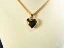 Golden Heartbeat Pendant in 18k solid gold with timeless elegance