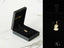 Golden Lady Pendant in gift box, showcasing 18k solid gold art gold jewelry