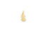 Textured art gold jewelry Golden Lady Pendant in 18k solid gold craftsmanship