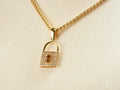 Golden Lock: Locker Pendant