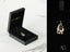 Golden Love CZ Mom Pendant in art gold jewelry with 18k solid gold and heart accents
