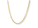 Golden Luxe Cuban link chain necklace in 18k gold