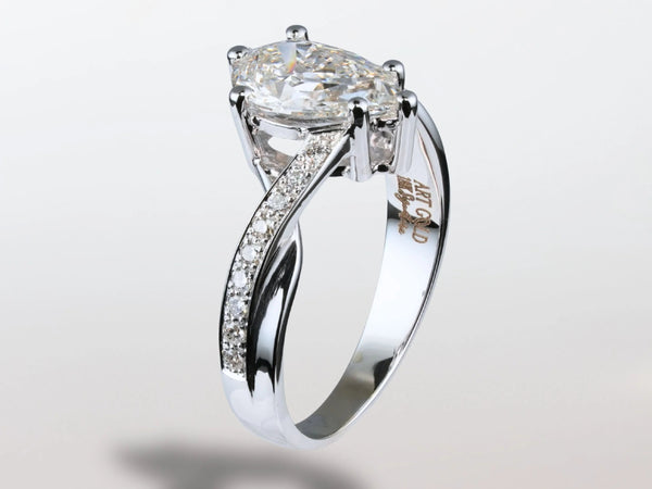 Radiant Pear Engagement Ring