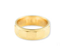 Imperial Facet gold-toned faceted band ring in classic fit art gold jewelry