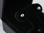 Sterling silver ball stud earrings in black velvet box from LuxeSphere 18K classic gold jewelry