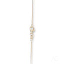 Luxurious 14k gold box chain with gold-tone lobster claw clasp