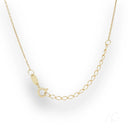 Luxurious 18k gold anklet with delicate chain and lobster clasp
