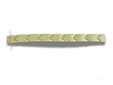 Luxurious men’s solid 18k gold bracelet with open box clasp