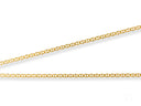 Majestic Strength Anchor: Two Thin 18K Yellow Gold Chains