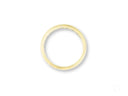 Majestic Weave slender yellow gold eternity band with diamonds