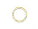 Simple Orbit Lines comfort fit gold wedding band in art gold jewelry