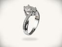 Pear Radiance — Lab‑Grown Diamond Engagement Ring in White Gold