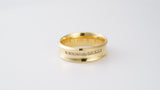 Luminous Path Wedding Band in 18K or 14K Gold