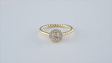 Twist of Grace Engagement Ring