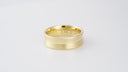 Golden Horizon Wedding Band