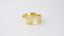 Golden Horizon Wedding Band