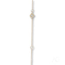 Radiant 18k gold diamond cut chain with spring-ring clasp