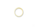 Classic Radiant Harmony Wedding Band in art gold jewelry