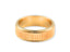 Regal Ridge art gold jewelry classic fit wedding band with vertical ridging