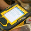 Handheld XRF analyzer showing elemental composition for art gold jewelry repair in Greater Boston Area