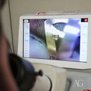 Medical device display with internal view and readings for art gold jewelry repair in Greater Boston area