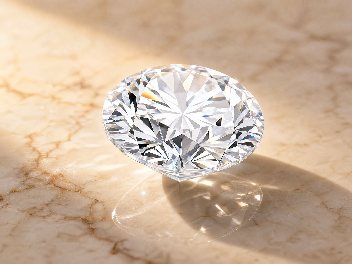 IGI certified 3 carat lab-grown loose diamond side profile, ArtGold Jewelry