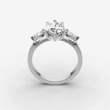 Three stone - Marquise