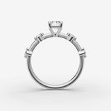 Dainty Pave - Emerald