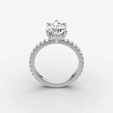 Mystere Etoile marquise diamond setting in gold, view 14