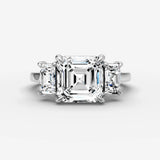 Three Stone - Asscher