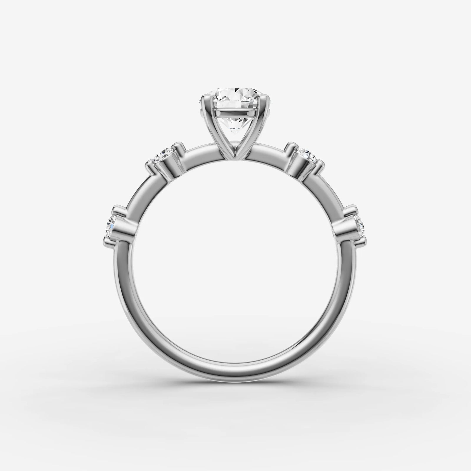 Dainty Pave - Round